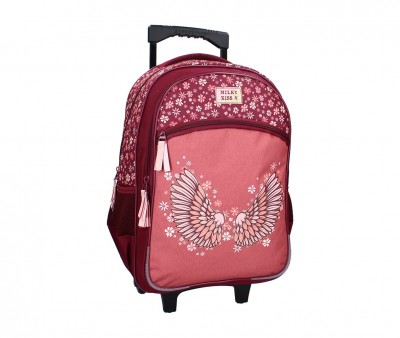 Milky Kiss Wild Bliss School Trolley Backpack