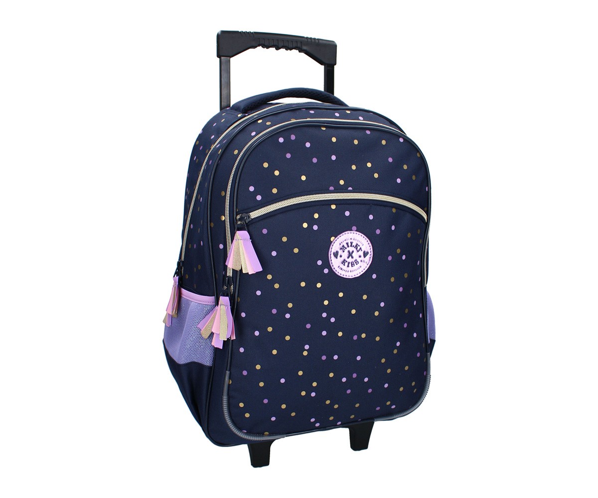 Zaino Scuola Trolley Milky Kiss Dotted Delight