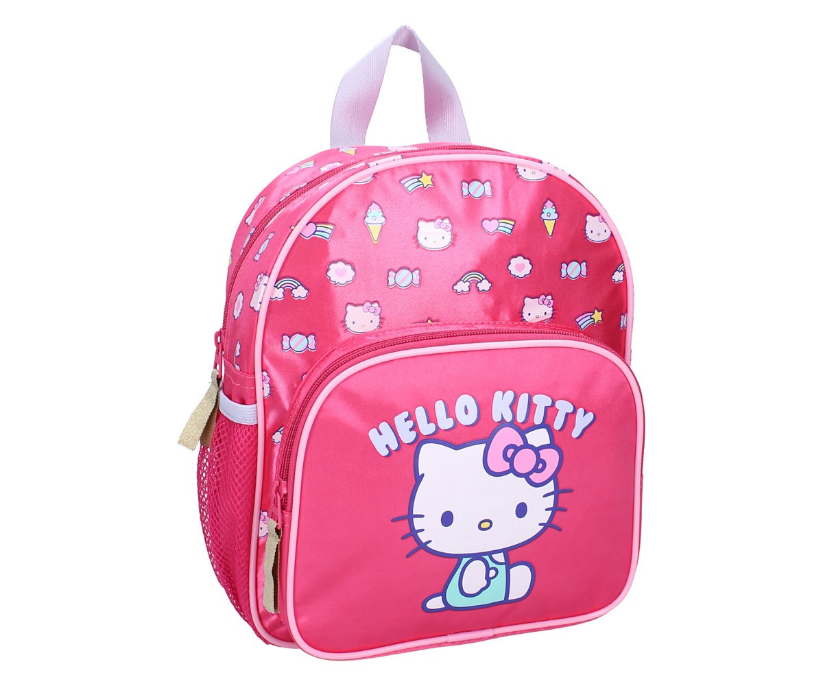 Mochila Pequea Hello Kitty Follow the Rainbow