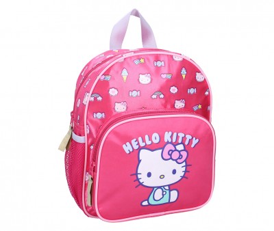 Mochila Pequea Hello Kitty Follow the Rainbow