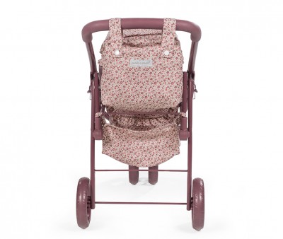 Passeggino Bambole Gemellare Cherry Flowers