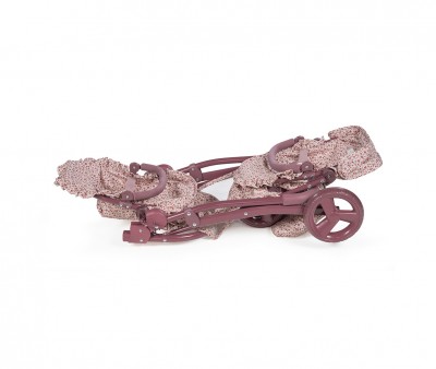 Passeggino Bambole Gemellare Cherry Flowers