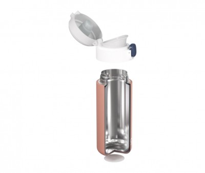 Botella Trmica Acero Inox MB Rosa Moka 360ml