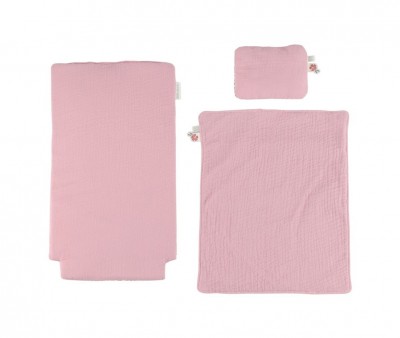 Carrito de Madera para Muecas FSC Pink Essentials