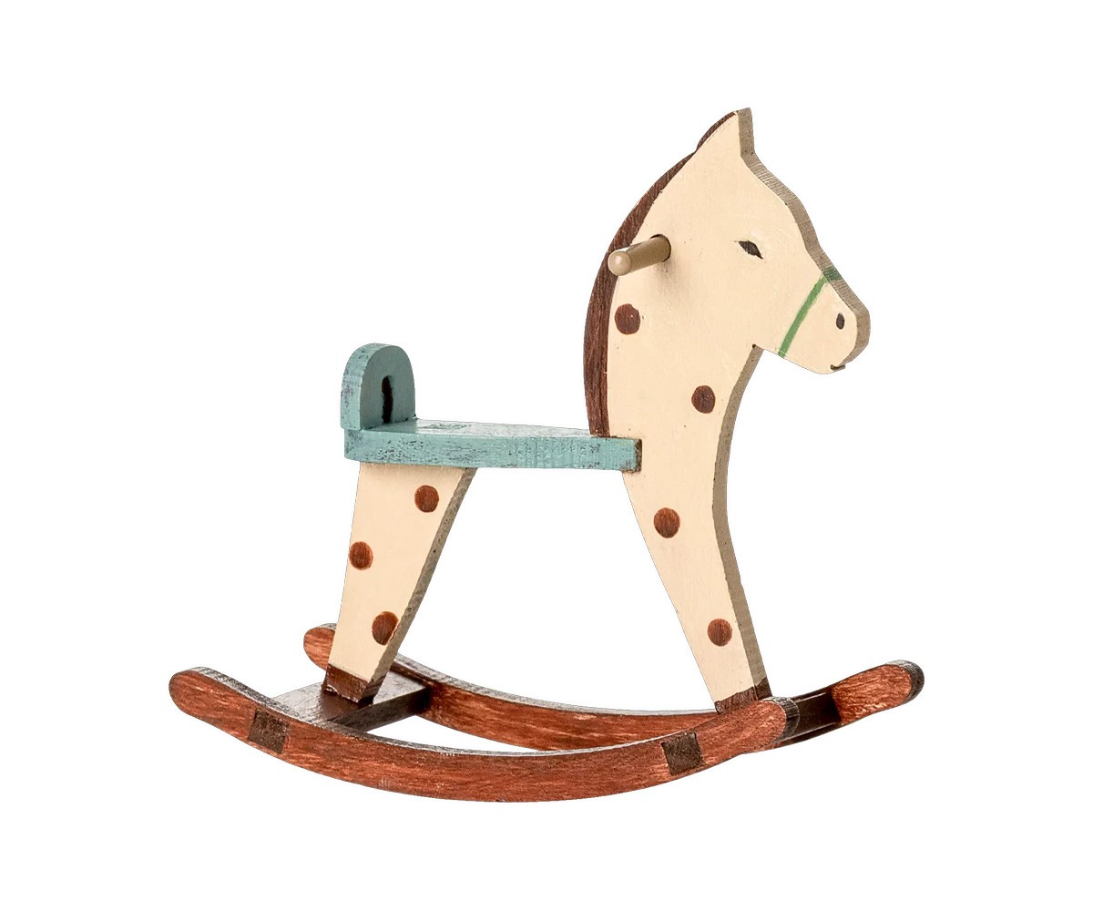 Cavalino a Rocking Horse Dark Brown Maileg