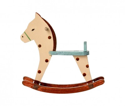 Cavalino a Rocking Horse Dark Brown Maileg