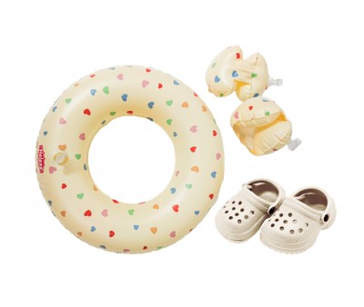 Ensemble de Bain Herz Konfetti pour Poupes