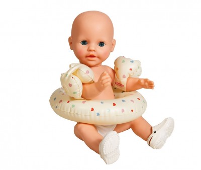 Ensemble de Bain Herz Konfetti pour Poupes