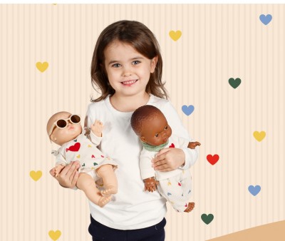 Lunettes de Soleil Beiges pour Poupes