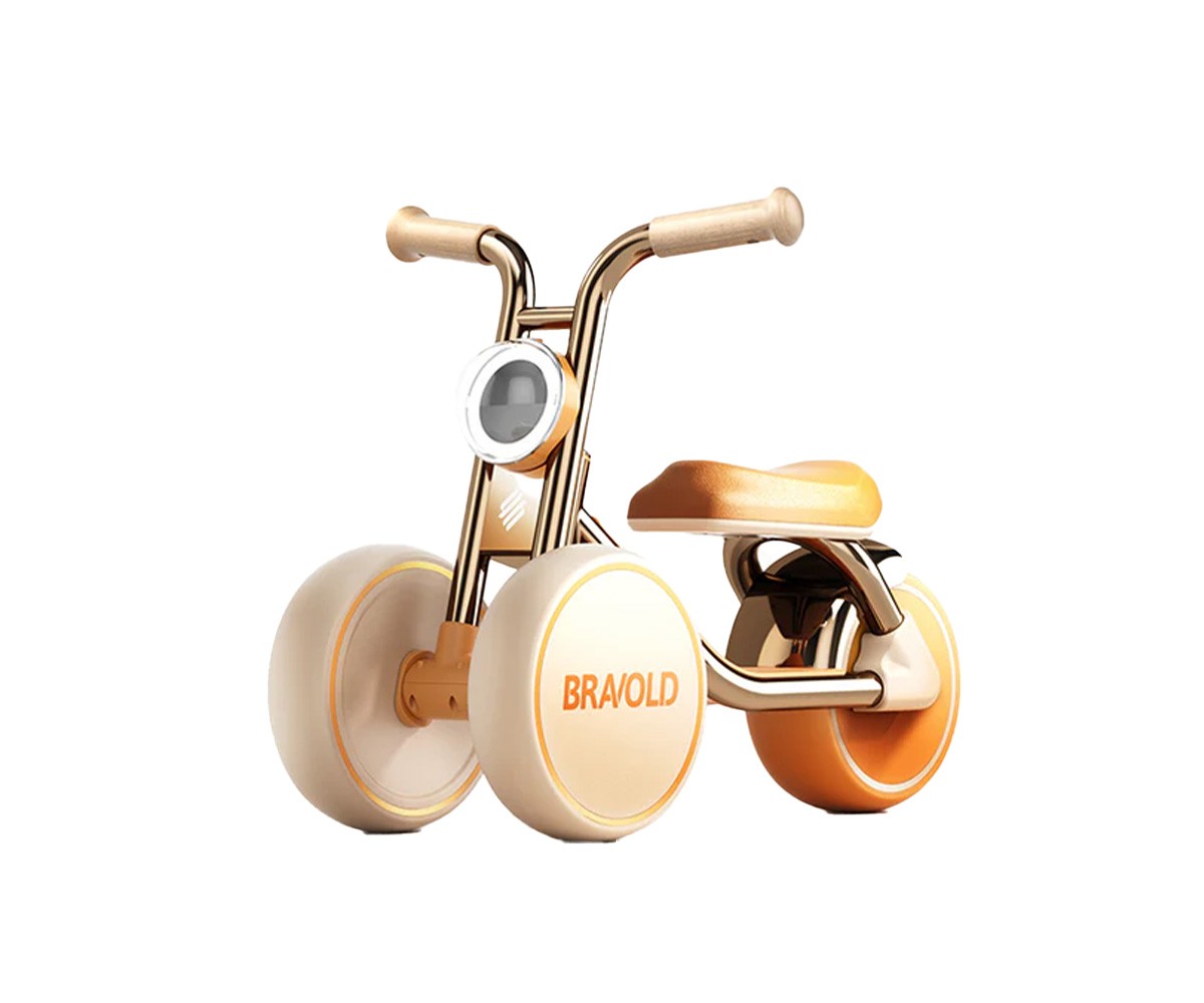 Triciclo Bravold Little Biker Caramel