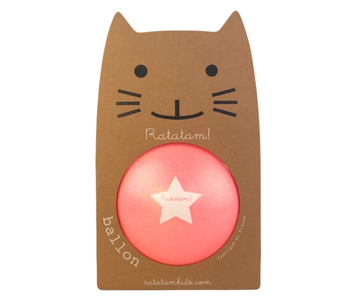 Pelota Glitter Rosa Nen 15 cm