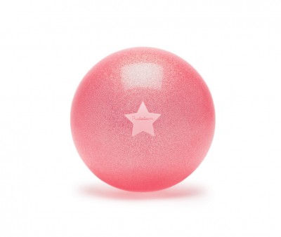 Pelota Glitter Rosa Nen 15 cm