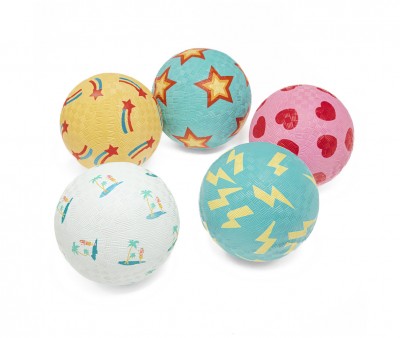 Pelota Estampado Estrella Fugaz 12cm
