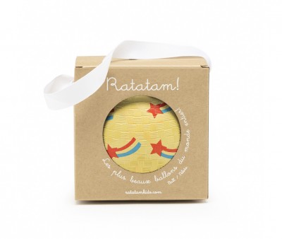 Pelota Estampado Estrella Fugaz 12cm