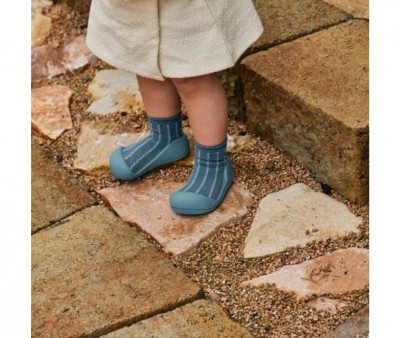 Babbucce Attipas Piping Blue