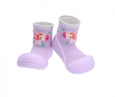 Babbucce Attipas Unicorn Purple