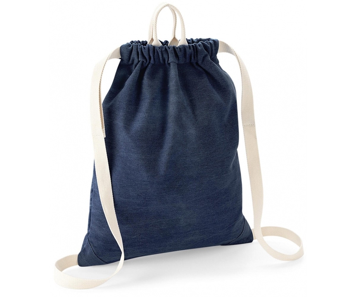 Sacca-Zaino Denim Blue Personalizzabile