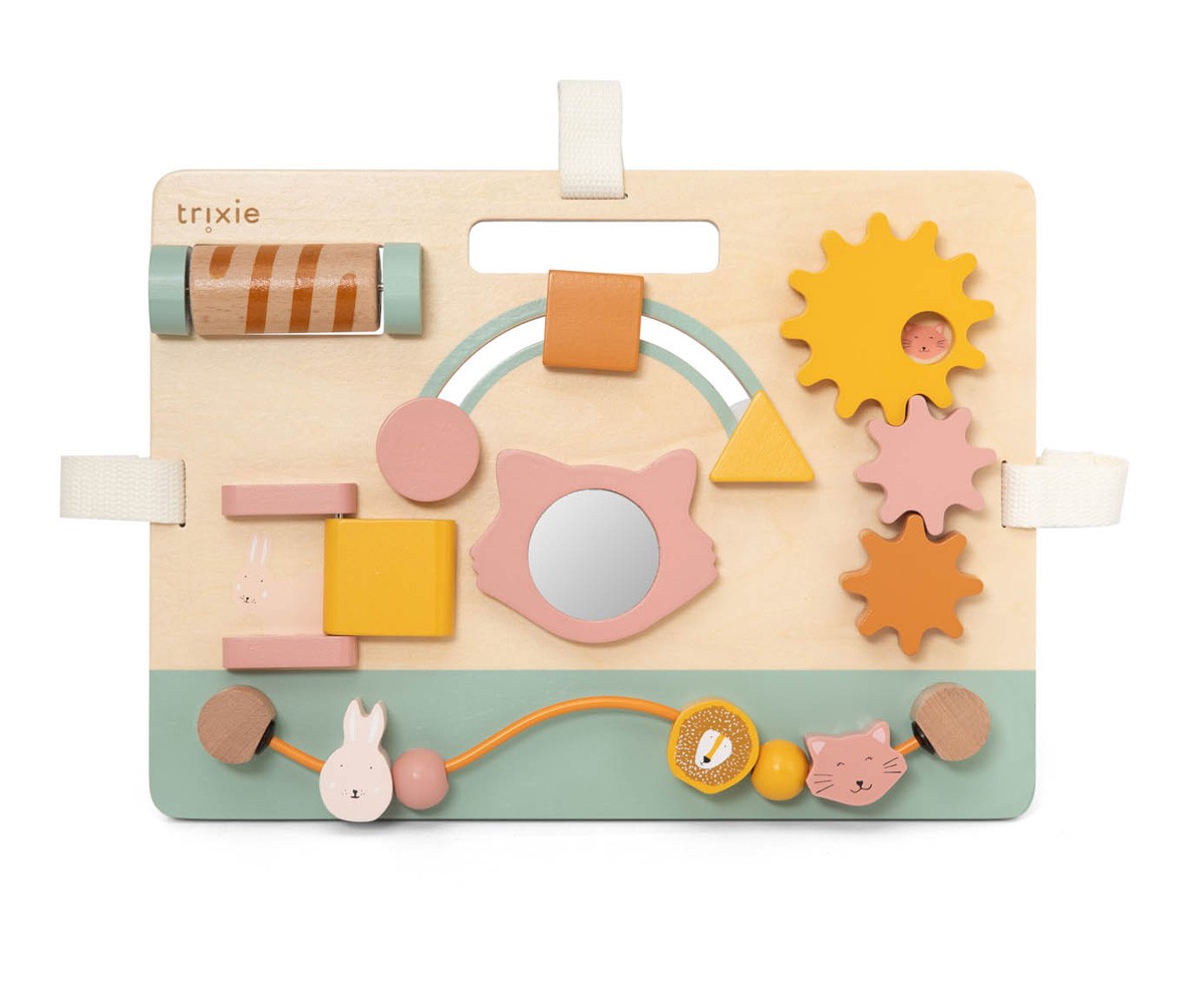Panel de Actividades de Madera Mrs. Cat