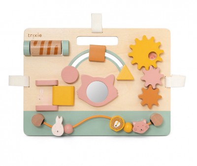 Panel de Actividades de Madera Mrs. Cat