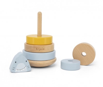 Torre Impilabile Mr.Shark Trixie Wood Personalizzabile