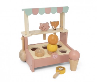 Heladera de Madera All Animals