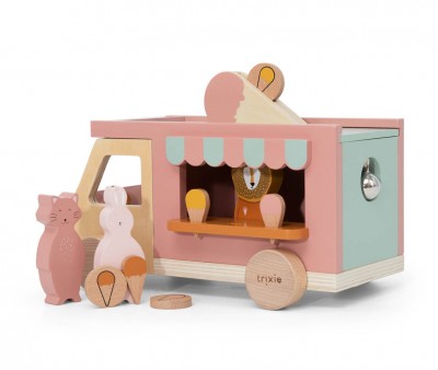 Camin de Helados de Madera All Animals