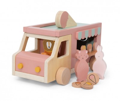 Camin de Helados de Madera All Animals