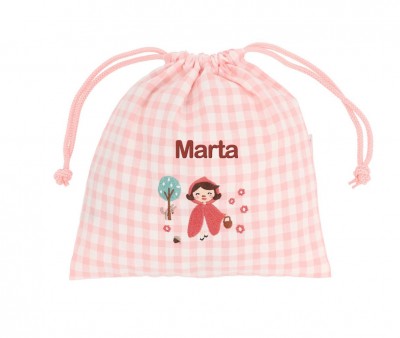 Bolsa Merienda Vichy Little Red Personalizable