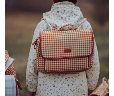 Cartella Scuola Satchel Sienna Gingham