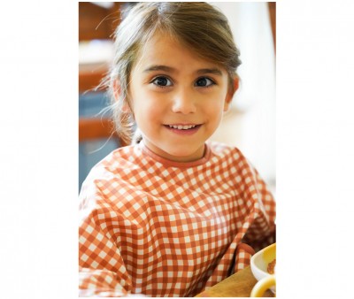 Bavaglio con Maniche Smock Sienna Gingham