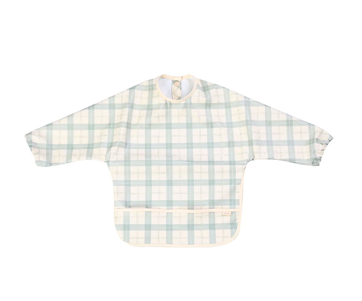 Bavaglio con Maniche Smock Fern Plaid