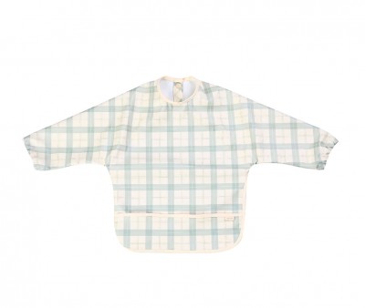 Bavaglio con Maniche Smock Fern Plaid