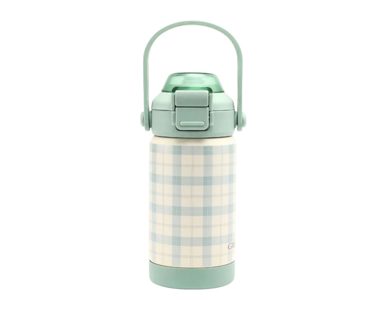 Botella Trmica Acero Sip + Chug Fern Plaid 350ml