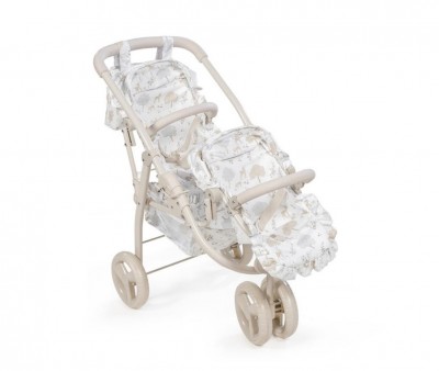 Poussette Double pour Poupes Nara