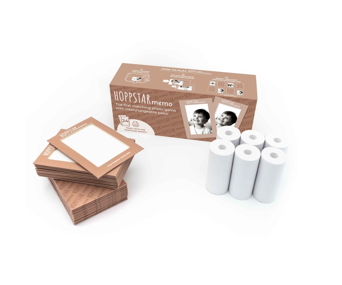 Hoppstar Memo con 6 Rollos de Papel