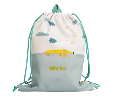 Mochila Saco Perro Volador Personalizable
