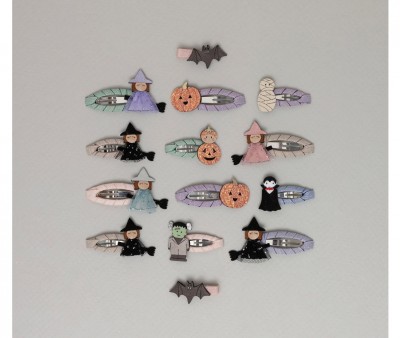 5 Mini Clips Halloween Clic Clacs