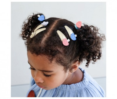 5 Mini Clips Toadstool Mabel