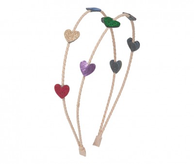 Diadema Doble Jazzy Teeny Heart Alice