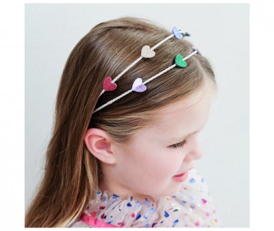 Diadema Doble Jazzy Teeny Heart Alice