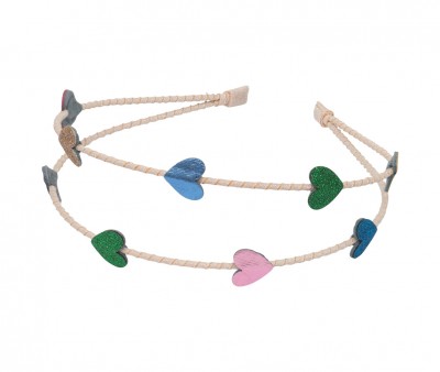 Diadema Doble Jazzy Teeny Heart Alice