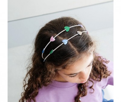 Diadema Doble Jazzy Teeny Heart Alice