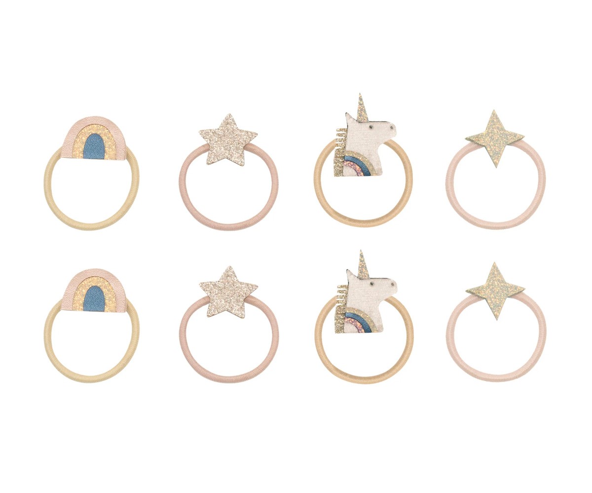 8 Mini Coleteros Celeste Unicorn