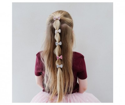 8 Mini Coleteros Tinkerbell Velvet Bow