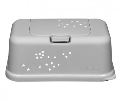 Bote  Lingettes Funkybox toiles Argent