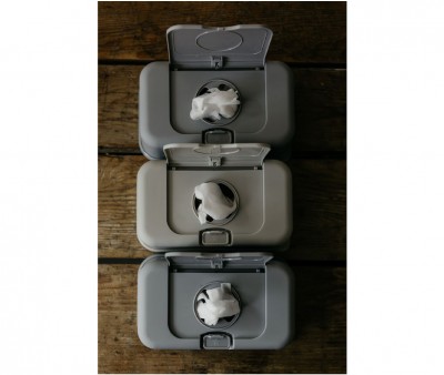Funkybox Silver Stars Wipes Box
