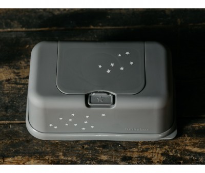 Funkybox Silver Stars Wipes Box