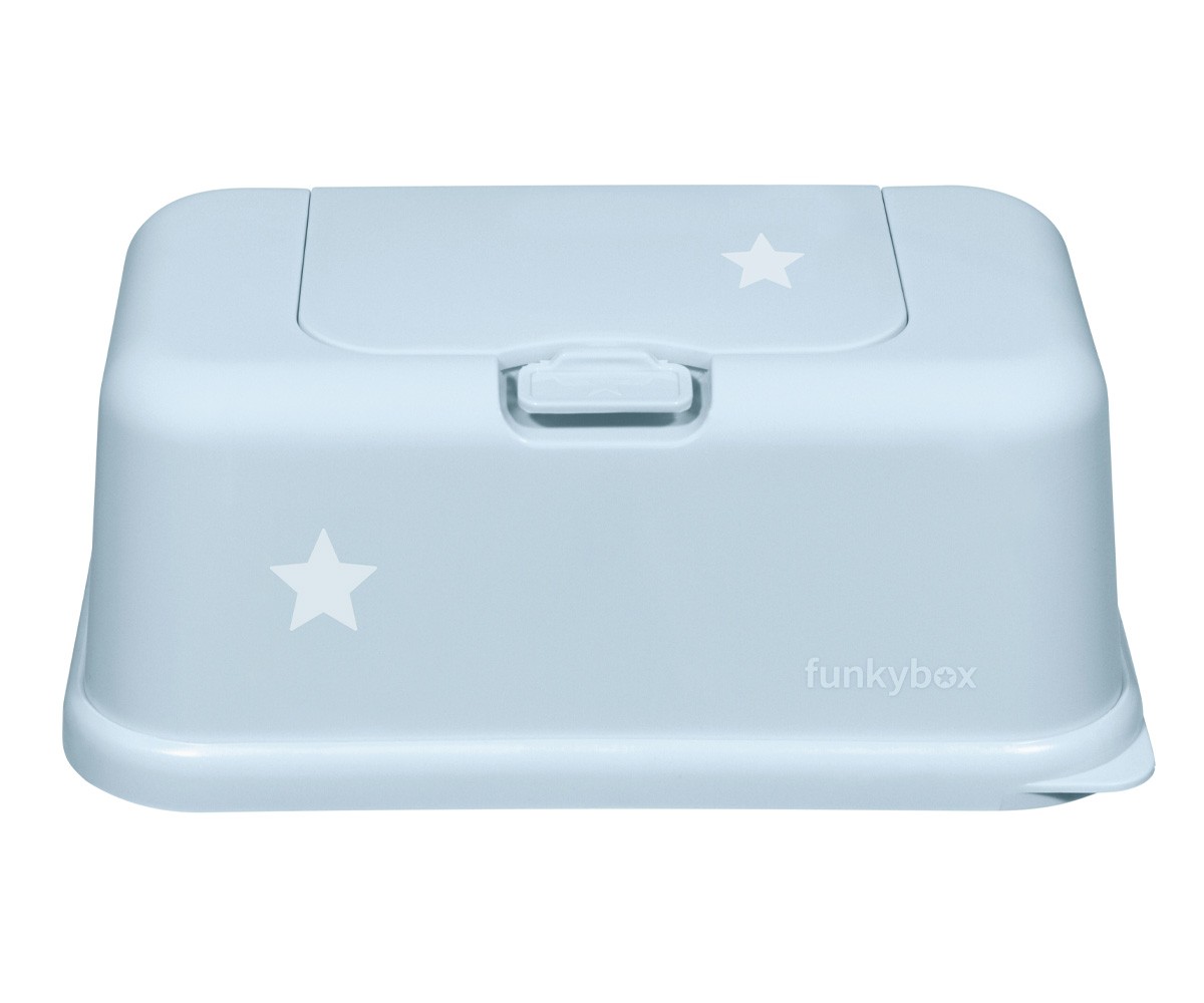 Caja Toallitas Funkybox Azul Pastel
