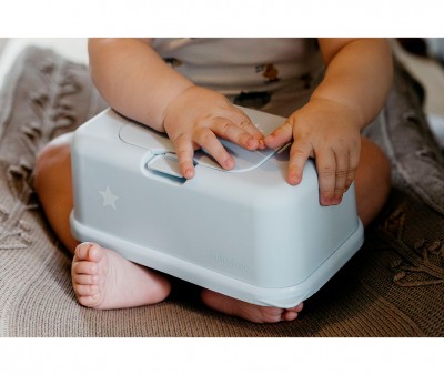 Caja Toallitas Funkybox Azul Pastel