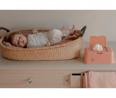 Bote  lingettes Funkybox Cerise Pink
